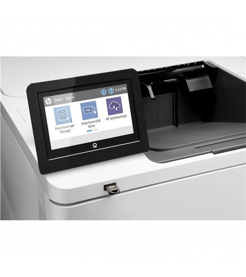 Impresora láser monocromo hp laserjet enterprise m611dn dúplex/ blanca