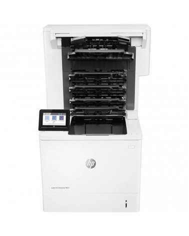 Impresora láser monocromo hp laserjet enterprise m611dn dúplex/ blanca