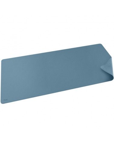 Alfombrilla ergonómica xxl trust benya/ 2 x 430 x 900mm/ azul