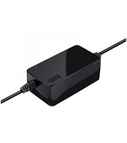 Cargador de portátil universal trust primo 21904/ 45w/ automático/ 6 conectores/ voltaje 18-20v