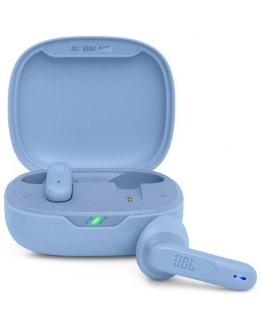 Auriculares bluetooth jbl vibe flex con estuche de carga/ autonomía 8h/ azul