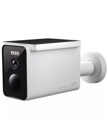 Set cámara de videovigilancia xiaomi solar outdoor camera bw 400 pro set/ 132º/ visión nocturna/ control desde app