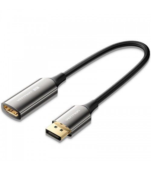 Cable conversor vention hfnbc/ displayport macho - hdmi hembra/ 25cm/ negro