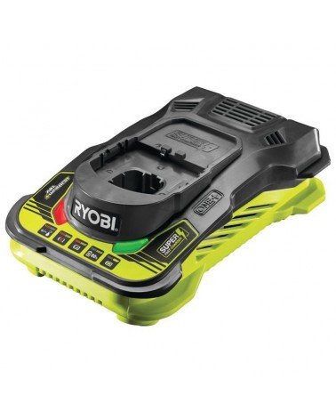 Cargador de baterías ryobi one+ rc18-150 litio-ion/ 18v 5,0 ah/ sin batería