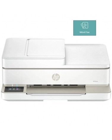 Multifunción hp envy 6520e wifi/ fax móvil/ dúplex/ adf/ blanca portobello