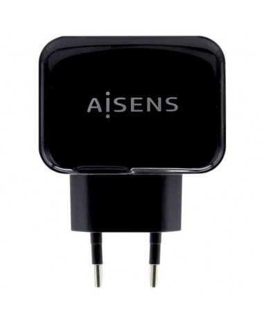 Cargador de pared aisens a110-0440/ 2xusb/ 17w