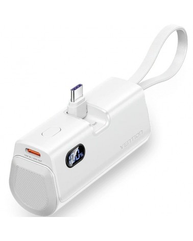 Powerbank 4.800mah vention fhqw0/ 22.5w/ blanca