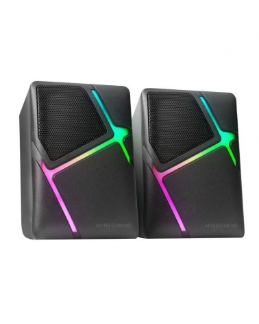 Altavoces mars gaming ms-h/ 10w/ 2.0/ negro