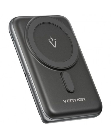 Powerbank 10000mah vention fhnb0/ 20w/ wireless/ negra