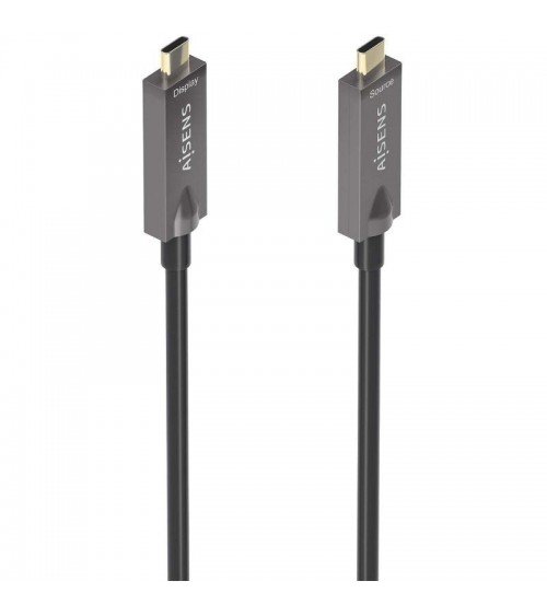 Cable usb 3.1 tipo-c aisens a157-0883/ usb tipo-c macho - usb tipo-c macho/ hasta 60w/ 10gbps/ 15m/ negro