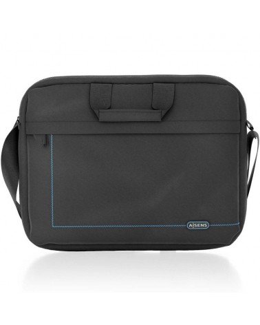 Maletín aisens asbg-bc022-bk para portátiles hasta 15.6'/ negro