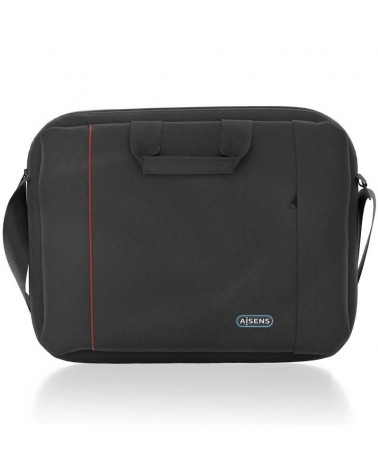 Maletín aisens asbg-bc023-bk para portátiles hasta 15.6'/ negro