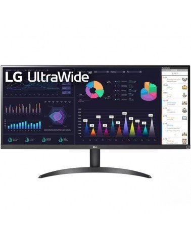 Monitor profesional ultrapanorámico lg 34wq500-b 34'/ wfhd/ negro