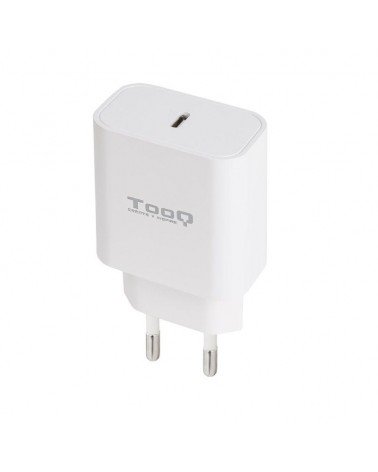 Cargador de pared tooq tqwc-pdusbc20w/ 1xusb tipo-c/ 20w