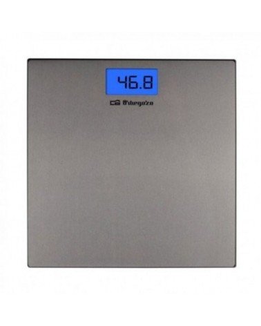 Báscula de baño orbegozo pb-2222 a/ hasta 150kg/ gris