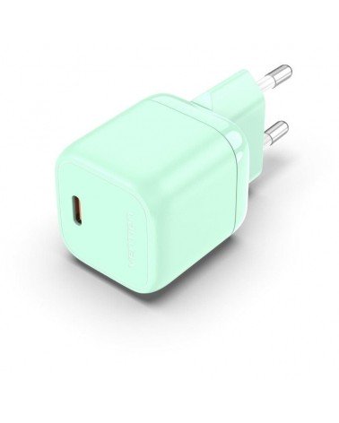 Cargador de pared vention fakg0-eu/ 1xusb tipo-c/ 30w