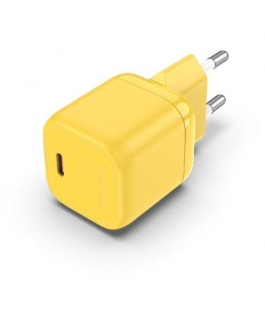 Cargador de pared vention faky0-eu/ 1xusb tipo-c/ 30w
