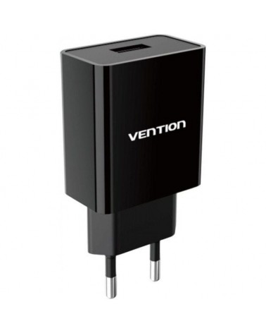 Cargador de pared vention wml-ch07-eu-b/ 1xusb/ 12w