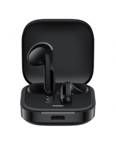 Auriculares bluetooth xiaomi redmi buds 6 active con estuche de carga/ autonomía 6h/ negros