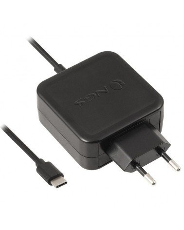 Cargador de portátil ngs w-45w usb tipo-c/ 45w/ automático/ voltaje 5-20v