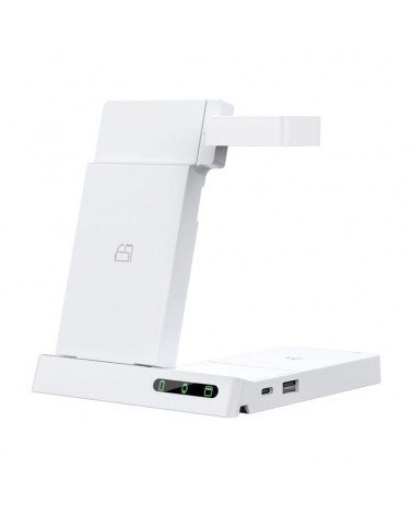 Cargador inalámbrico muvit mcwir0012/ 1xusb tipo-c/ 1 x usb/ 20w