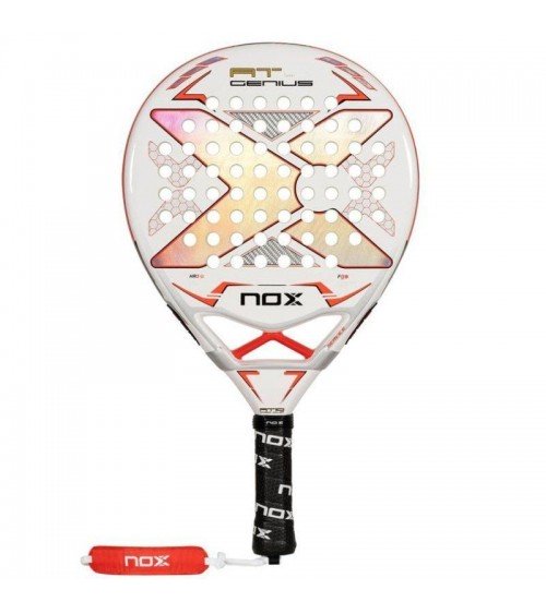 Pala de pádel noxsport at pro cup 2024/ blanca y naranja