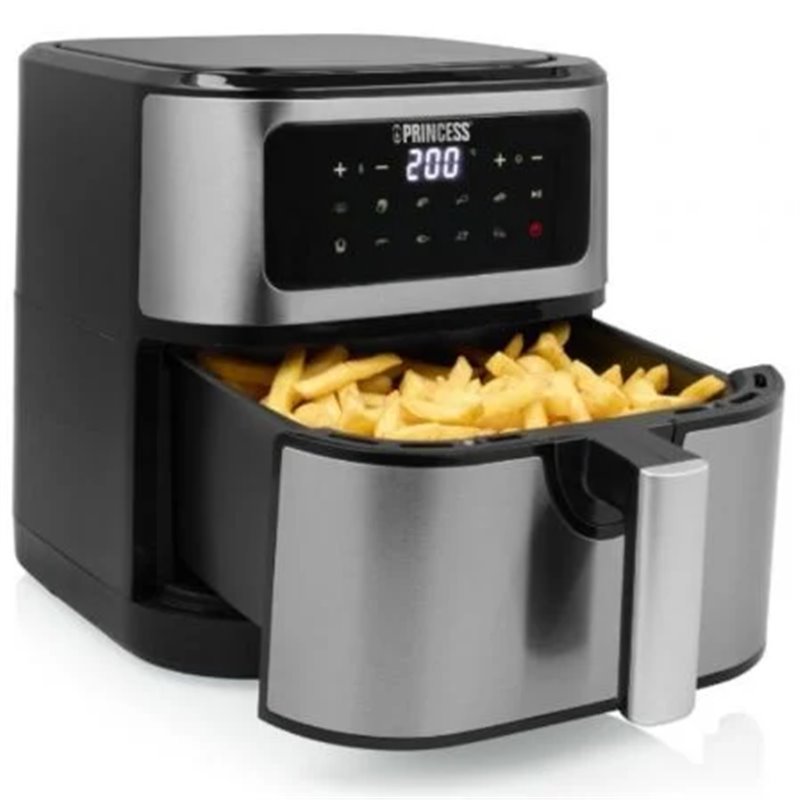 Freidora por aire / sin aceite princess freidora de aire digital 183043/ 1800w/ capacidad 7l