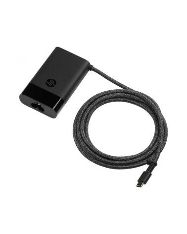 Cargador original de portátil hp 671r2aa usb tipo-c/ 65w/ automático/ voltaje 5-20v