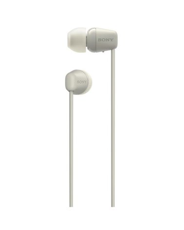 Auriculares inalámbrico intrauditivos sony wi-c100/ con micrófono/ bluetooth/ beige