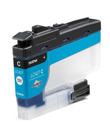 Cartucho de tinta original brother lc-427/ cian