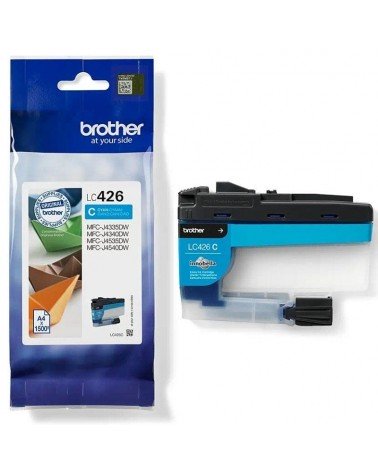 Cartucho de tinta original brother lc426c/ cian