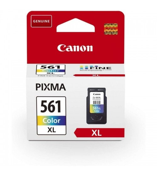 Cartucho de tinta original canon cl-561xl alta capacidad/ tricolor