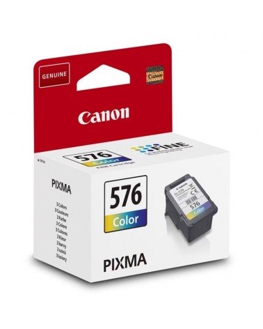 Cartucho de tinta original canon cl-576/ tricolor