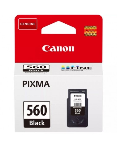 Cartucho de tinta original canon pg-560/ negro