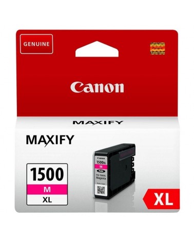Cartucho de tinta original canon pgi-1500xl alta capacidad/ magenta