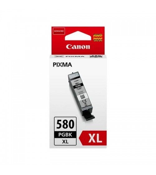 Cartucho de tinta original canon pgi-580pgbkxl alta capacidad/ negro