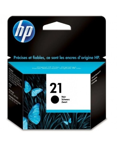 Cartucho de tinta original hp nº21/ negro