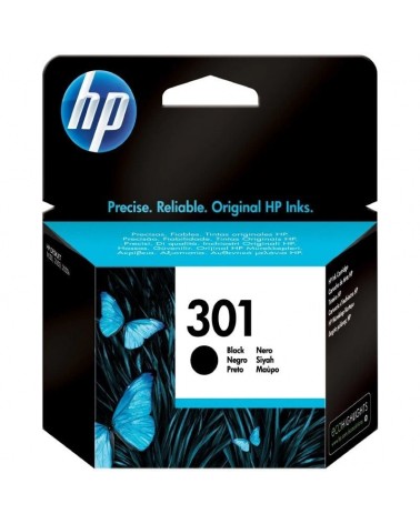Cartucho de tinta original hp nº301/ negro