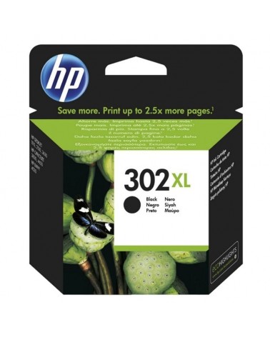 Cartucho de tinta original hp nº302 xl alta capacidad/ negro