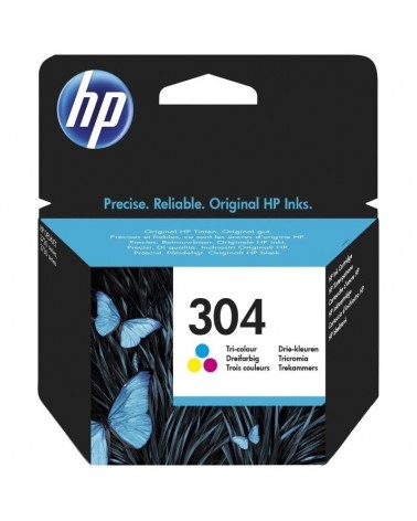 Cartucho de tinta original hp nº304/ tricolor