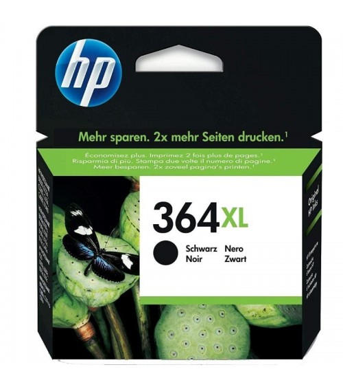 Cartucho de tinta original hp nº364 xl alta capacidad/ negro