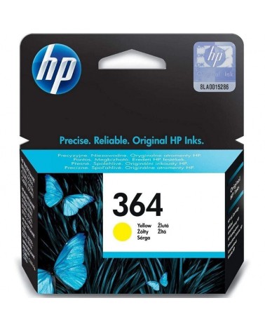 Cartucho de tinta original hp nº364/ amarillo