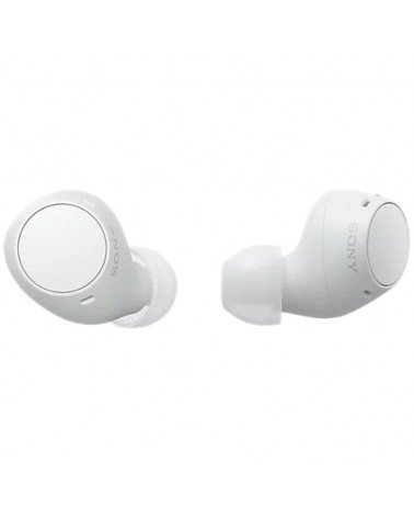 Auriculares bluetooth sony wf-c510 con estuche de carga/ autonomía 5h/ blancos