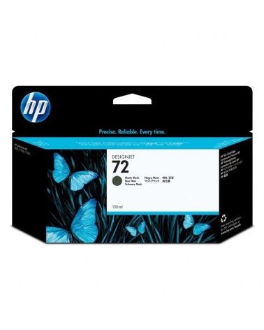 Cartucho de tinta original hp nº72/ negro mate