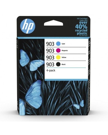 Cartucho de tinta original hp nº903 multipack/ negro/ magenta/ cian/ amarillo