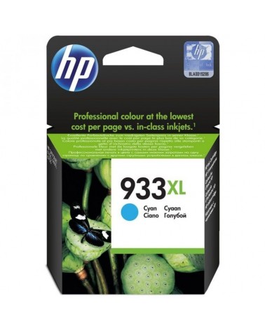 Cartucho de tinta original hp nº933 xl alta capacidad/ cian