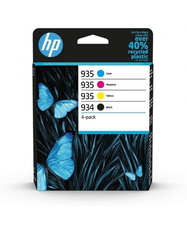 Cartucho de tinta original hp nº934 + nº935 multipack/ cian/ magenta/ amarillo/ negro