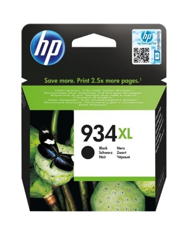Cartucho de tinta original hp nº934 xl alta capacidad/ negro