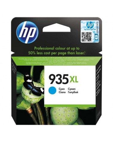 Cartucho de tinta original hp nº935 xl alta capacidad/ cian