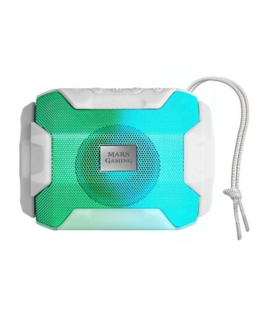 Altavoz con bluetooth mars gaming msbaxw/ 10w/ 1.0/ blanco